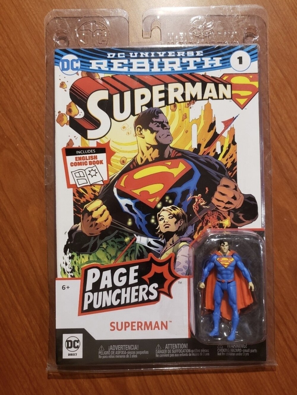 The Flash Page Punchers DC Flashpoint 1st Issue Includes Action Figure NEW